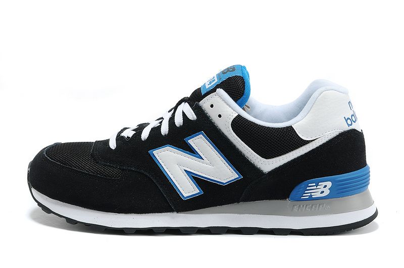 new balance 574 zwart